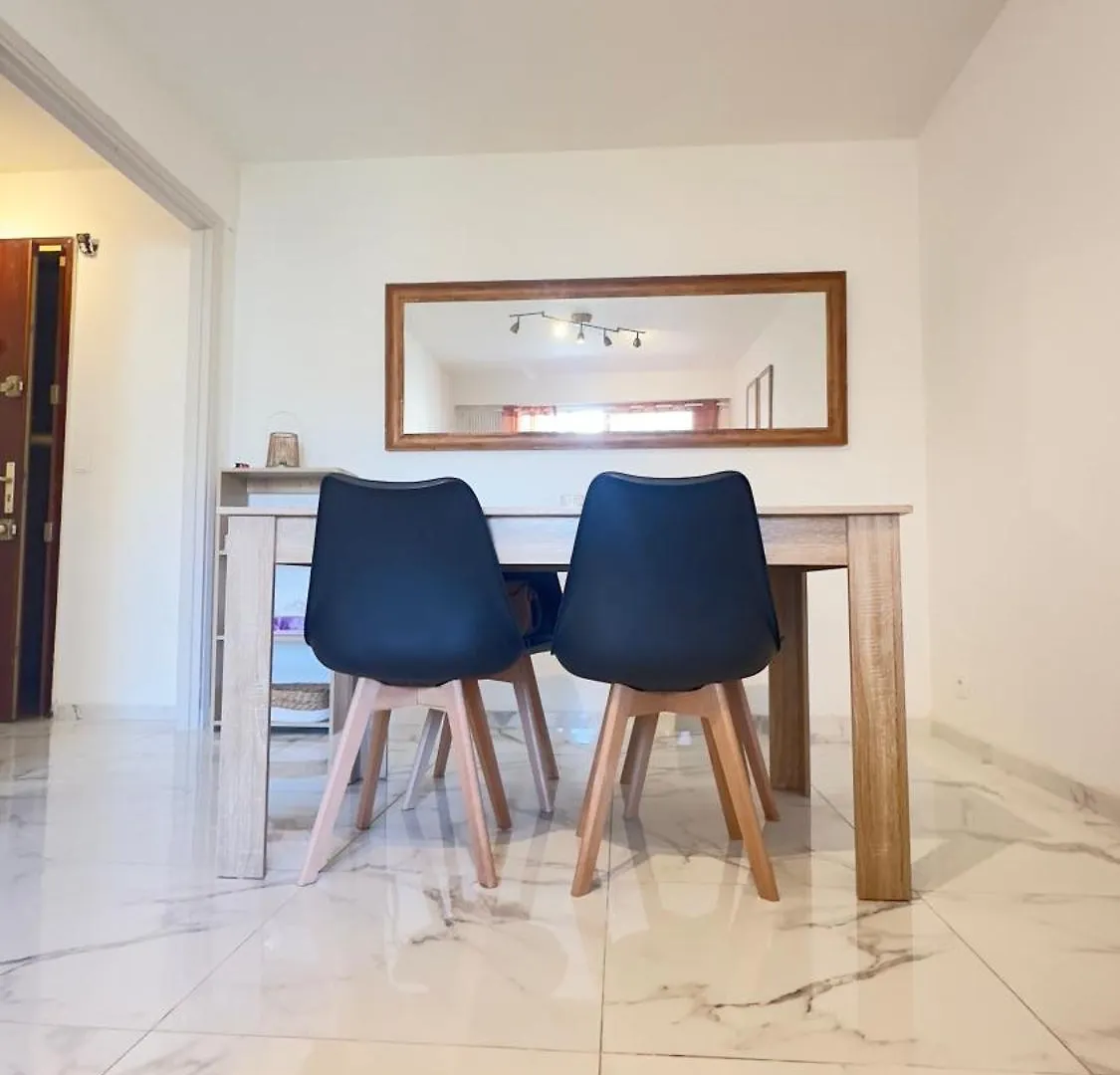 דירה ניס Magnifique Grand 2 Pieces Moderne Lumineux Au Calme Avec Grande Terrasse A 15Mn En Bus Centre-Ville, Gare Et Promenade Des Anglais צרפת